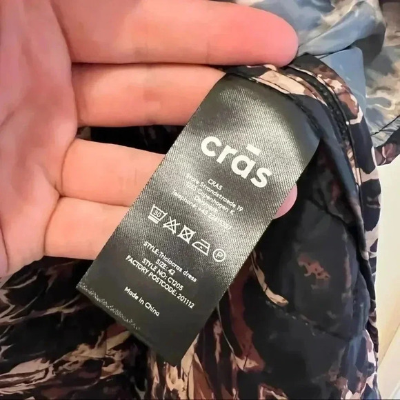 518 NWT CRAS Animal Print Dress Size 42 - Picture 6 of 7